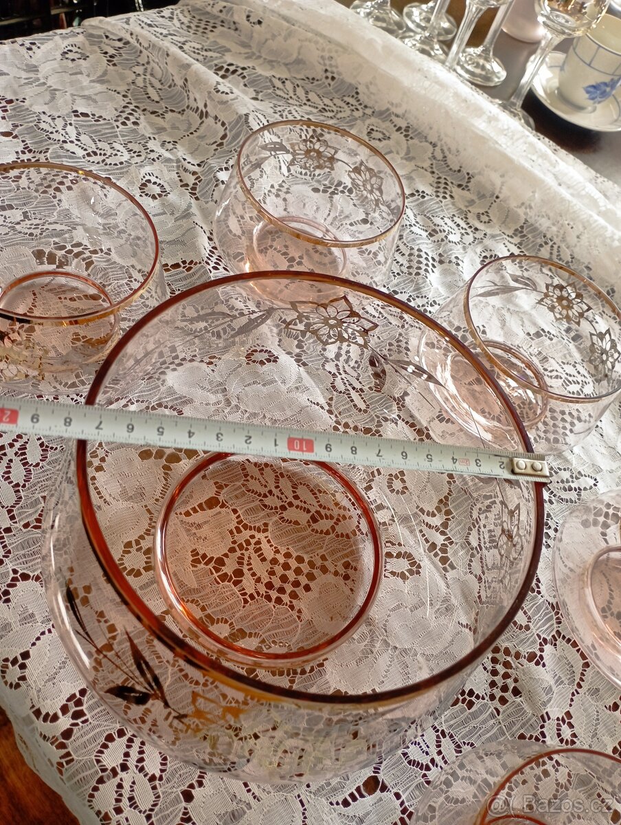 Misky kompotové s mísou - 13