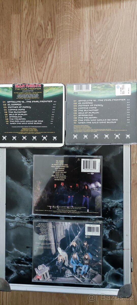 Prodám CD Iron Maiden Zabalené a Hrané.1 - 13