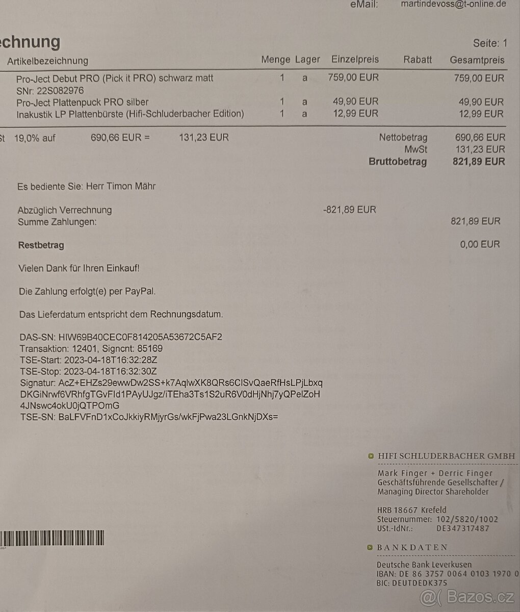 Pro Ject Debut Pro - 13