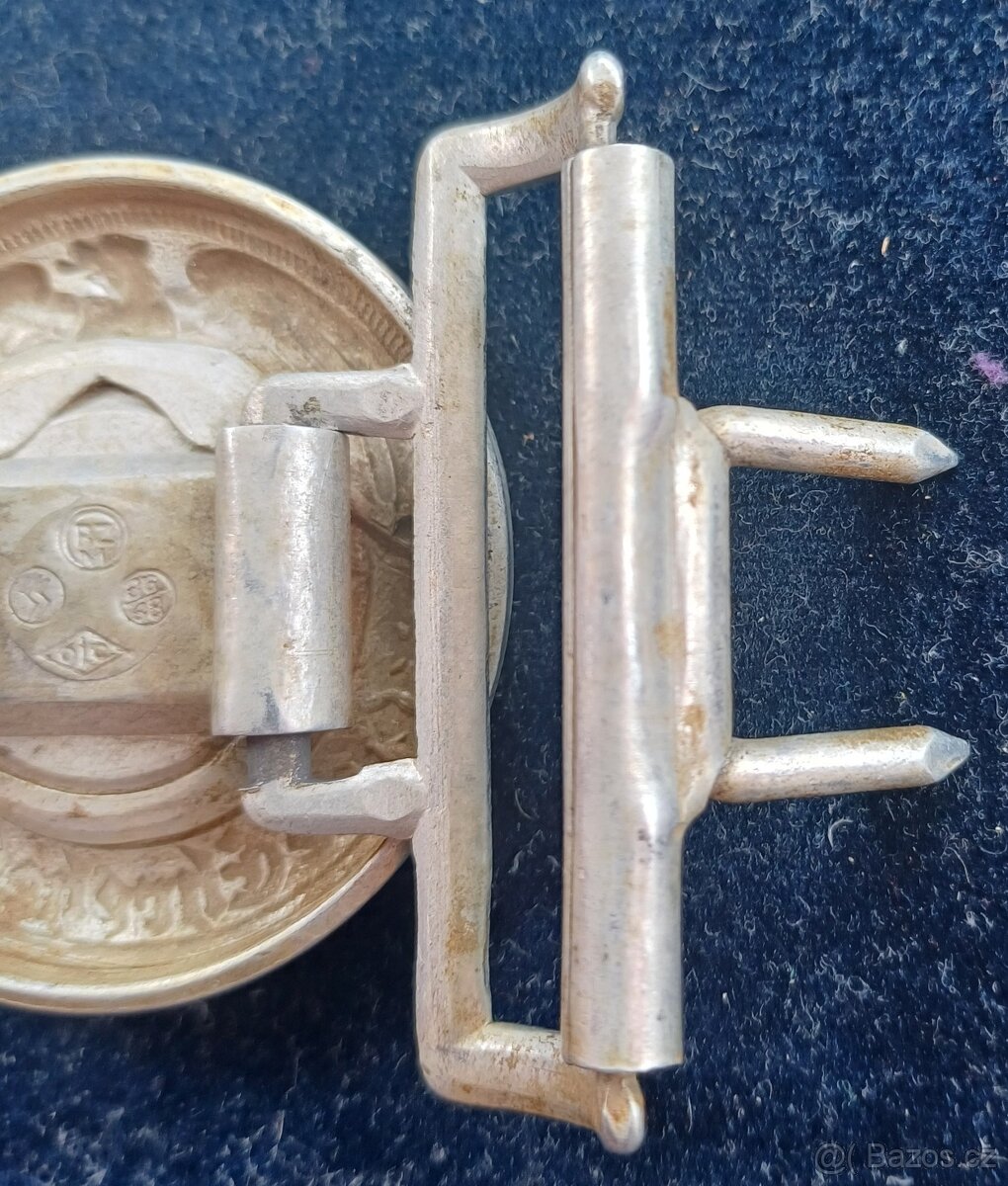 SS důstojnická přezka - originál - 13