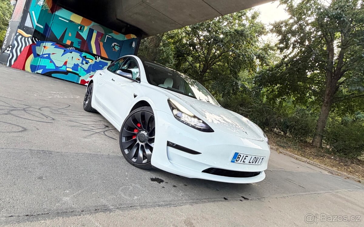 Tesla 3 Performance 2021 Refresh 3.3s, 261 kmh 393 kW - 13