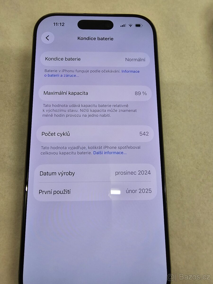 Iphonbe 16 Pro - 256Gb - 13