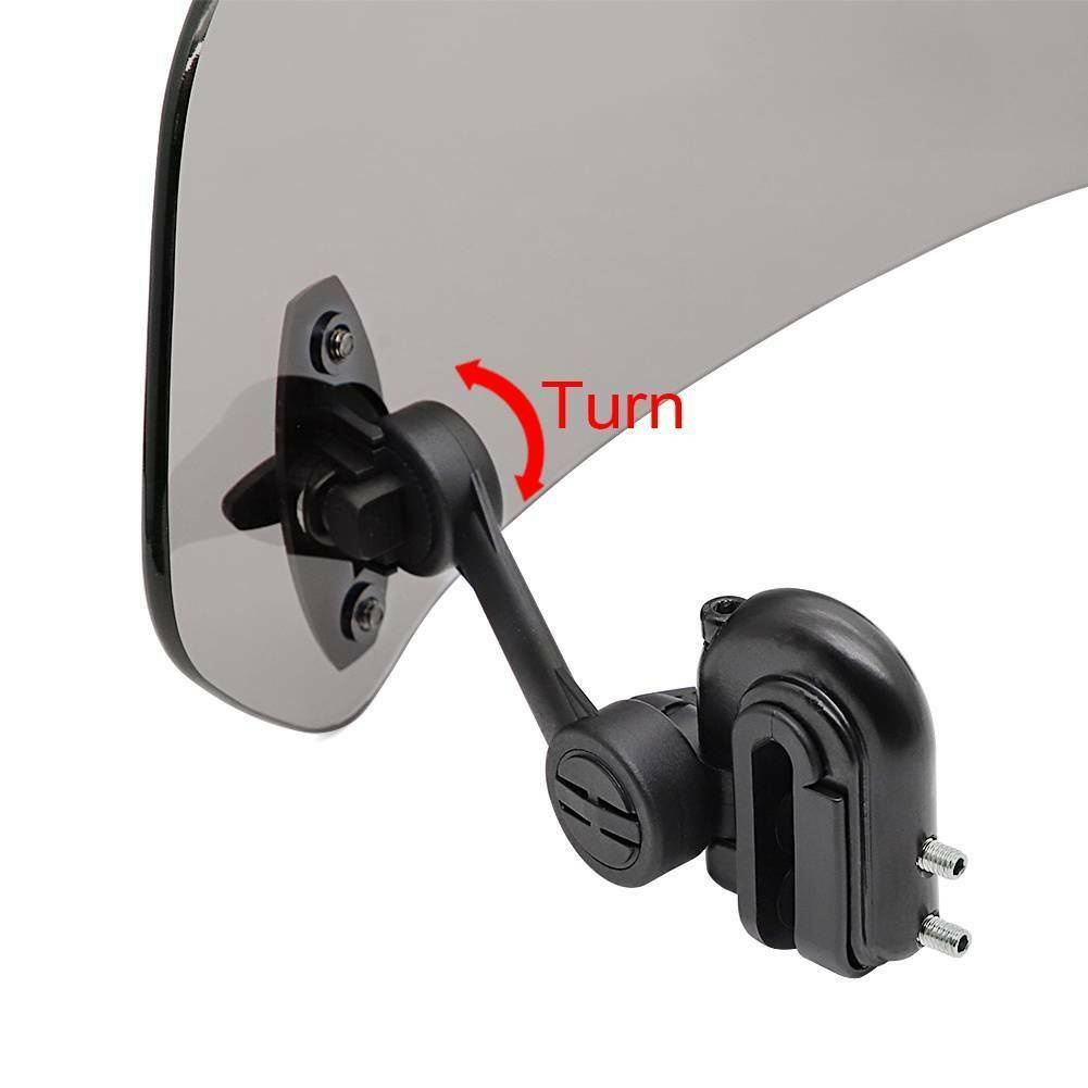 Uni deflektor(prodloužení)plexi chopper,skůtr,apod. - 13