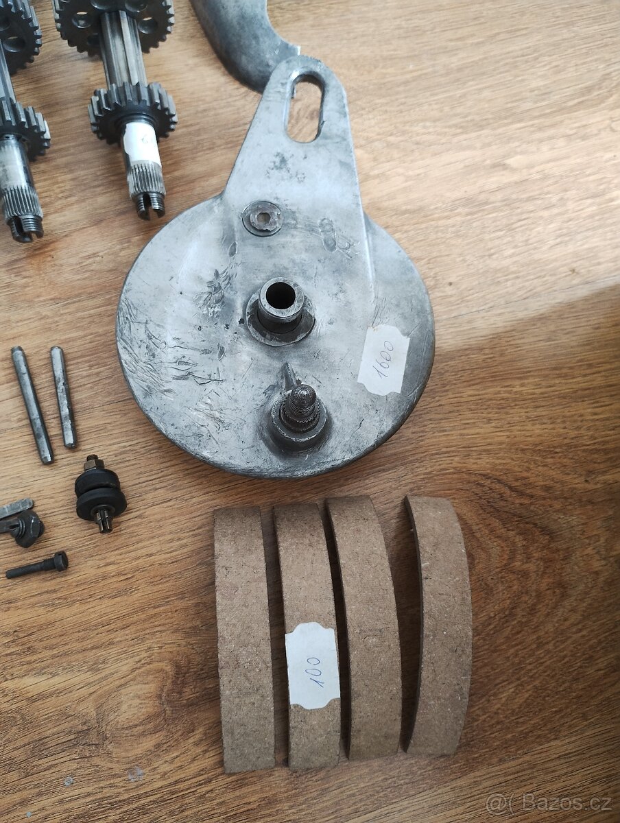 Náhradní díly na ČZ 125C a ČZ 150C a ČZ 125/351 - 13