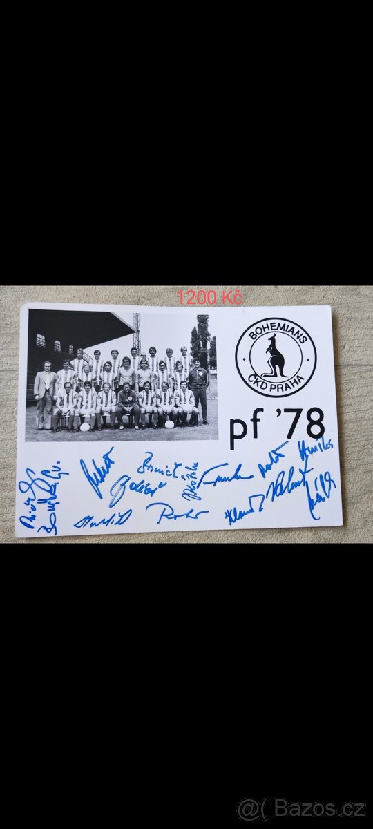 Plakáty Bohemians Praha-Nová cena za vše 15.000kc - 13