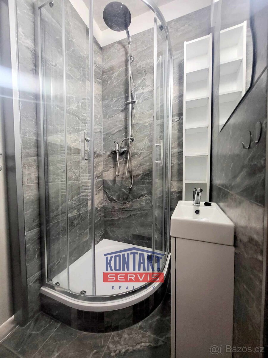 Pronájem plně vybaveného bytu 1+kk, 25 m² - České Budějovice - 13