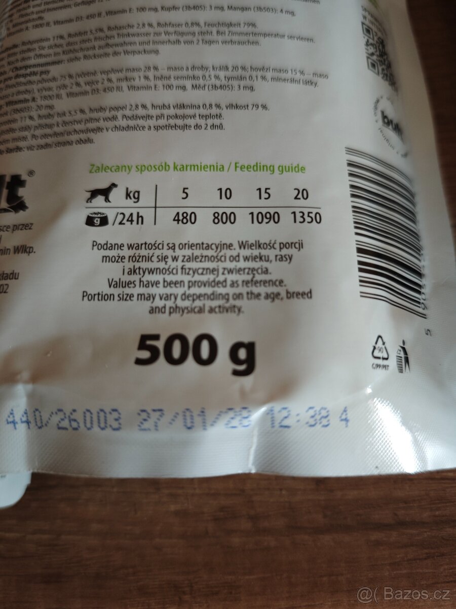 Kapsičky pro psy 500g, 9ks - 13