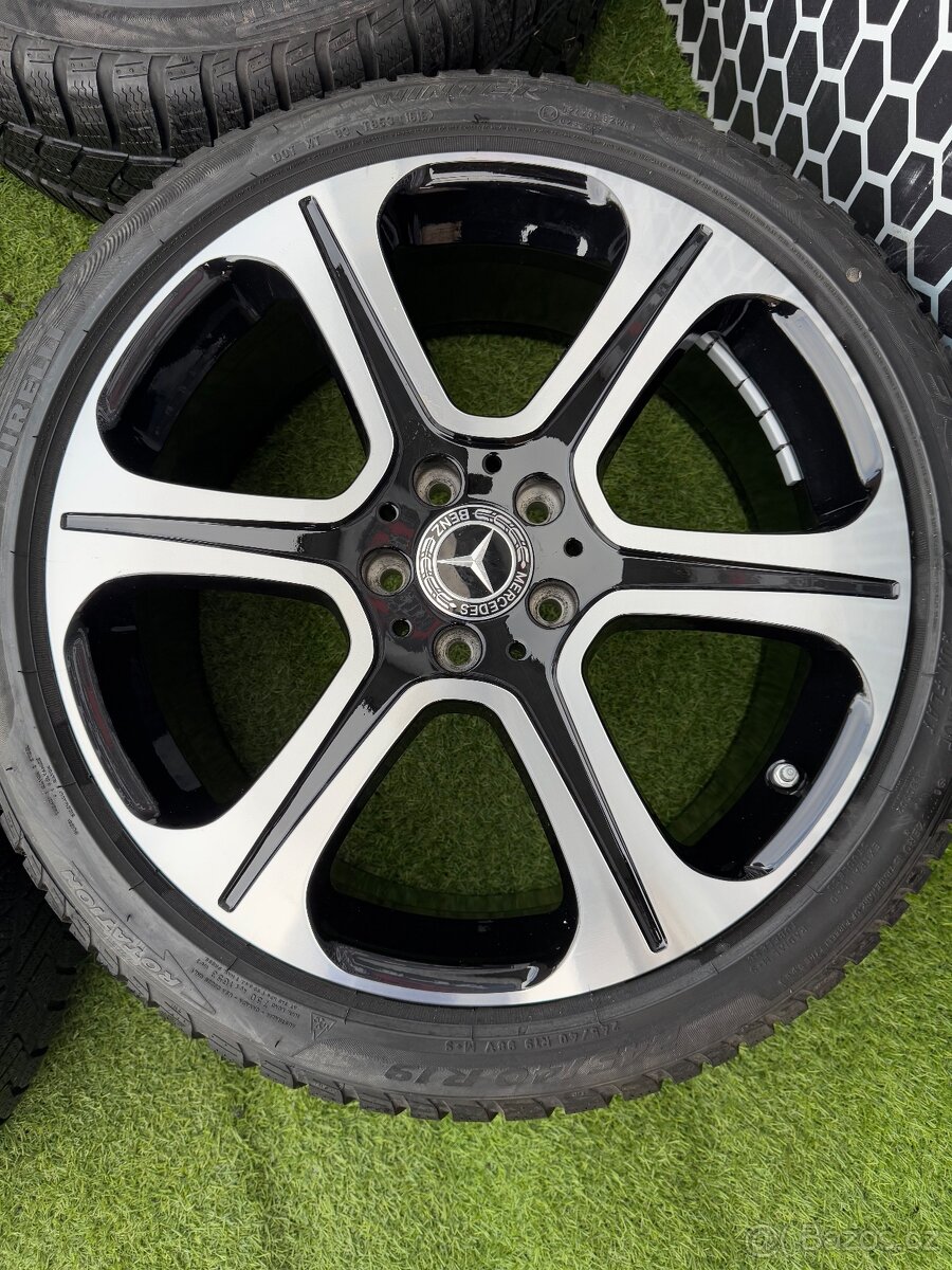 Originál alu kola Mercedes E-class 5x112 R19 zimní ZÁNOVNÍ - 13