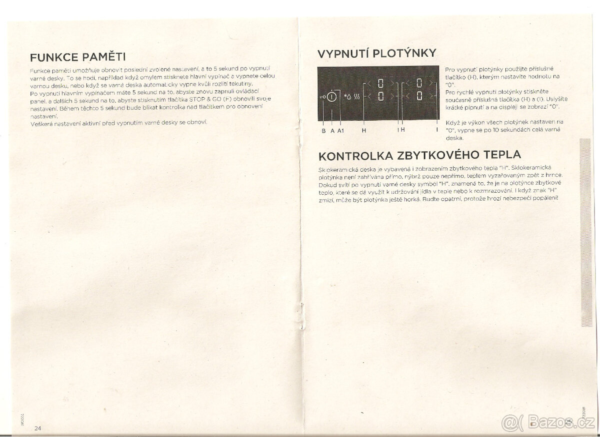 Indukční varná deska MORA VDIT 654 FF - 13