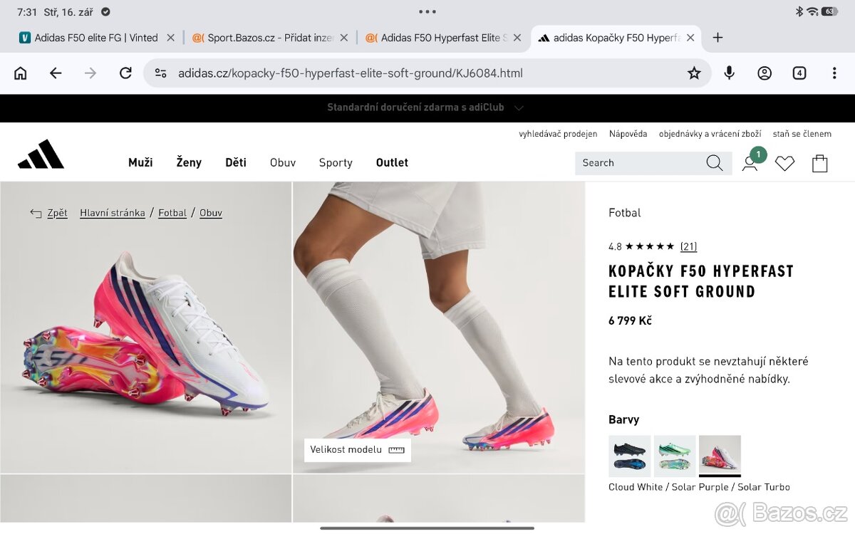 Adidas F50 Hyperfast Elite SG - 13