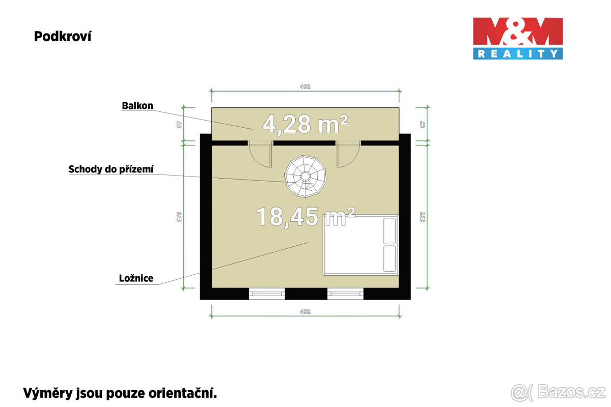 Prodej chaty, 51 m², Psáry - 13