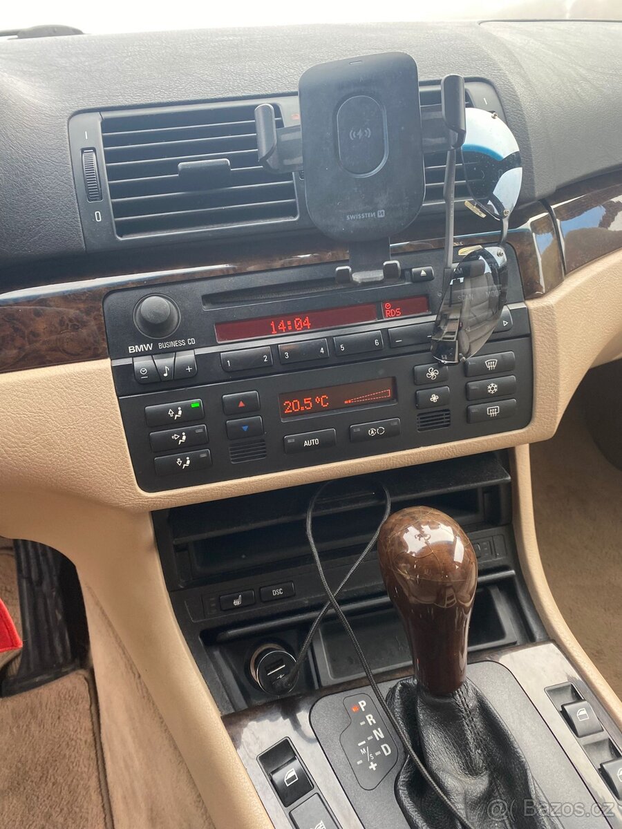 BMW E46 330d, nová automatická převodovka, tažné, Nová STK - 13