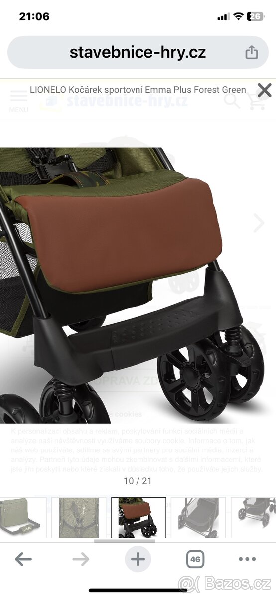 Sportovni kocarek lionelo emo plus - 13