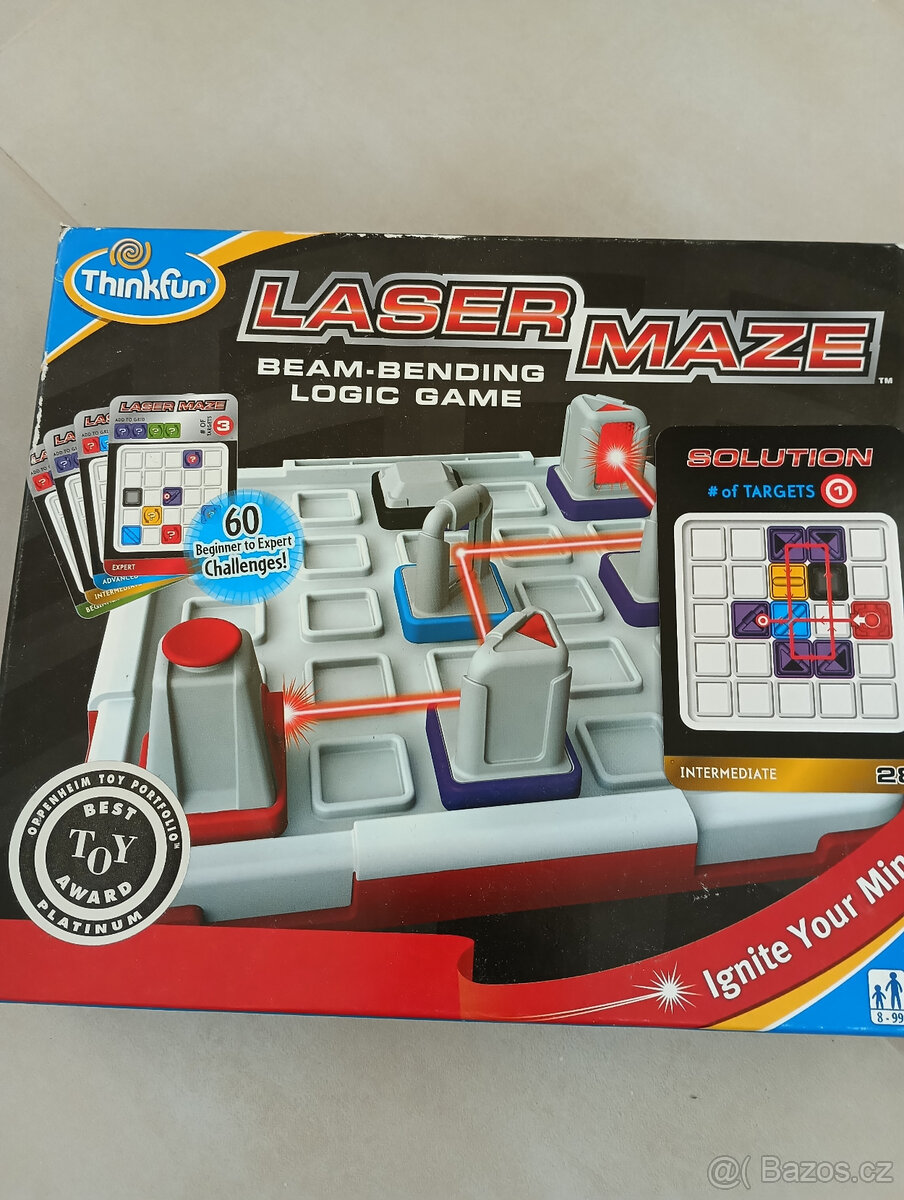 lazerova hra beam bending logic game - 13