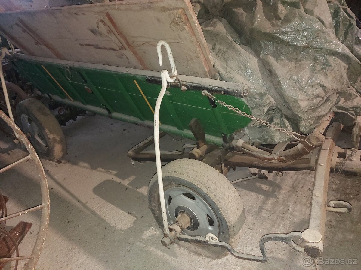 2x voz malé sánky+koč luxusný stav - 13