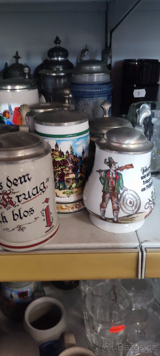 Korbele, mlýnky,obrazy,keramika,sklo - 13