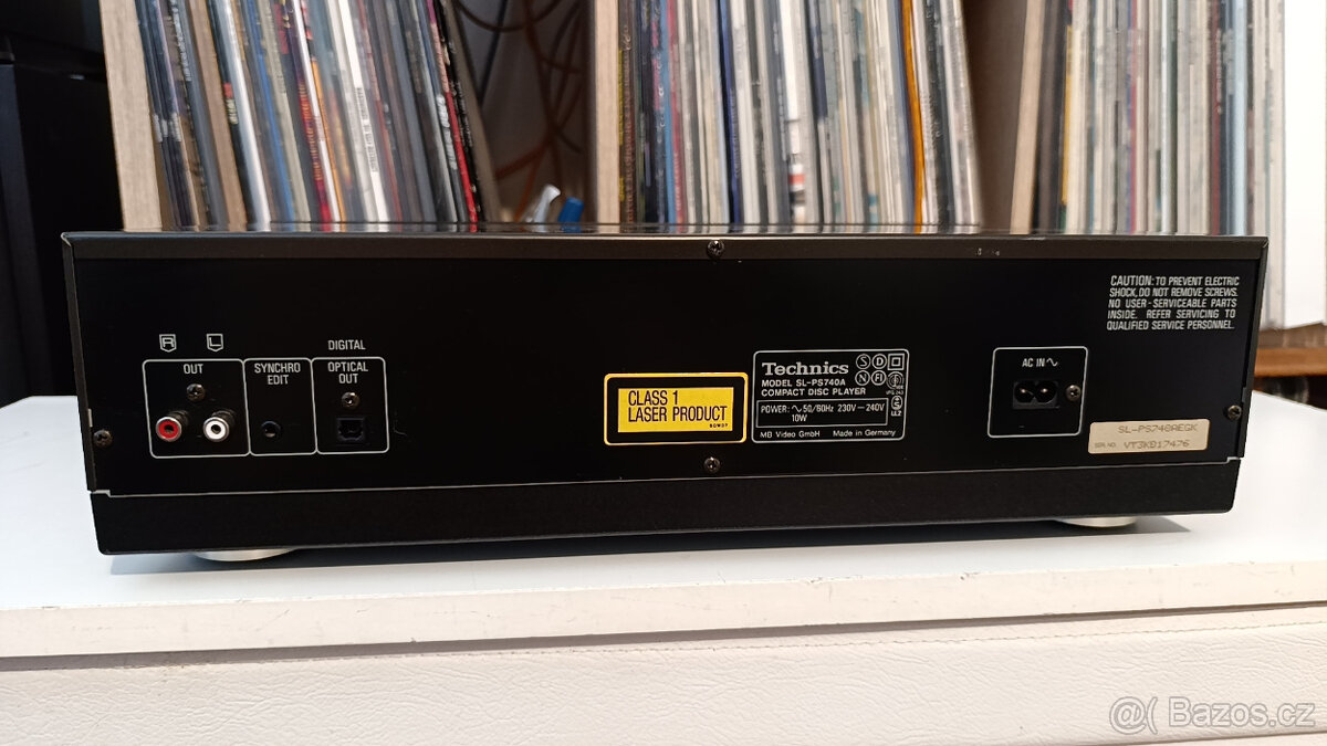TECHNICS SL-PS740A Stereo CD Player / Class AA - 13