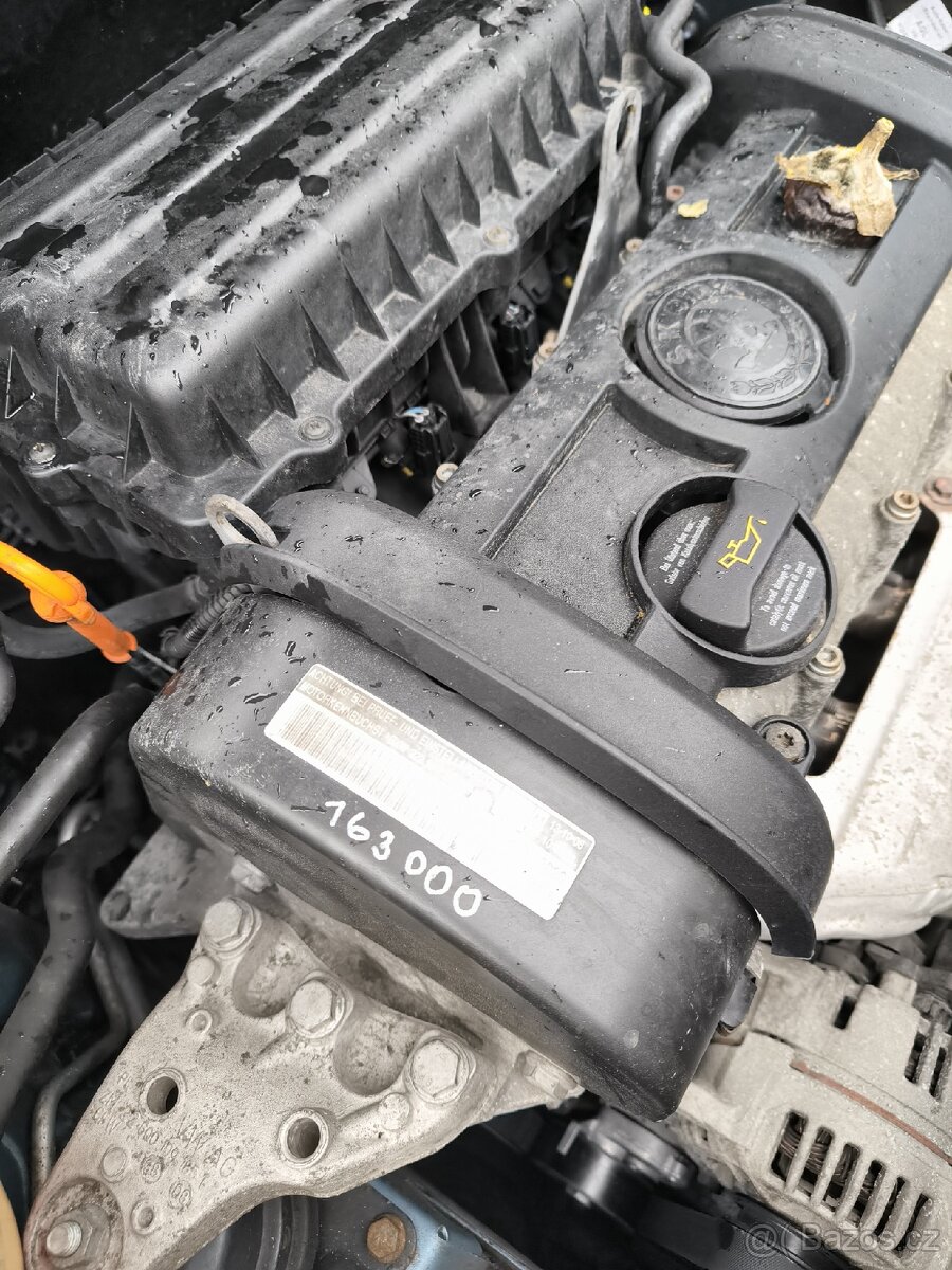 Náhradní díly ze Škoda fabia 2 , 1.4 63kw, 9154 , 2008 - 13