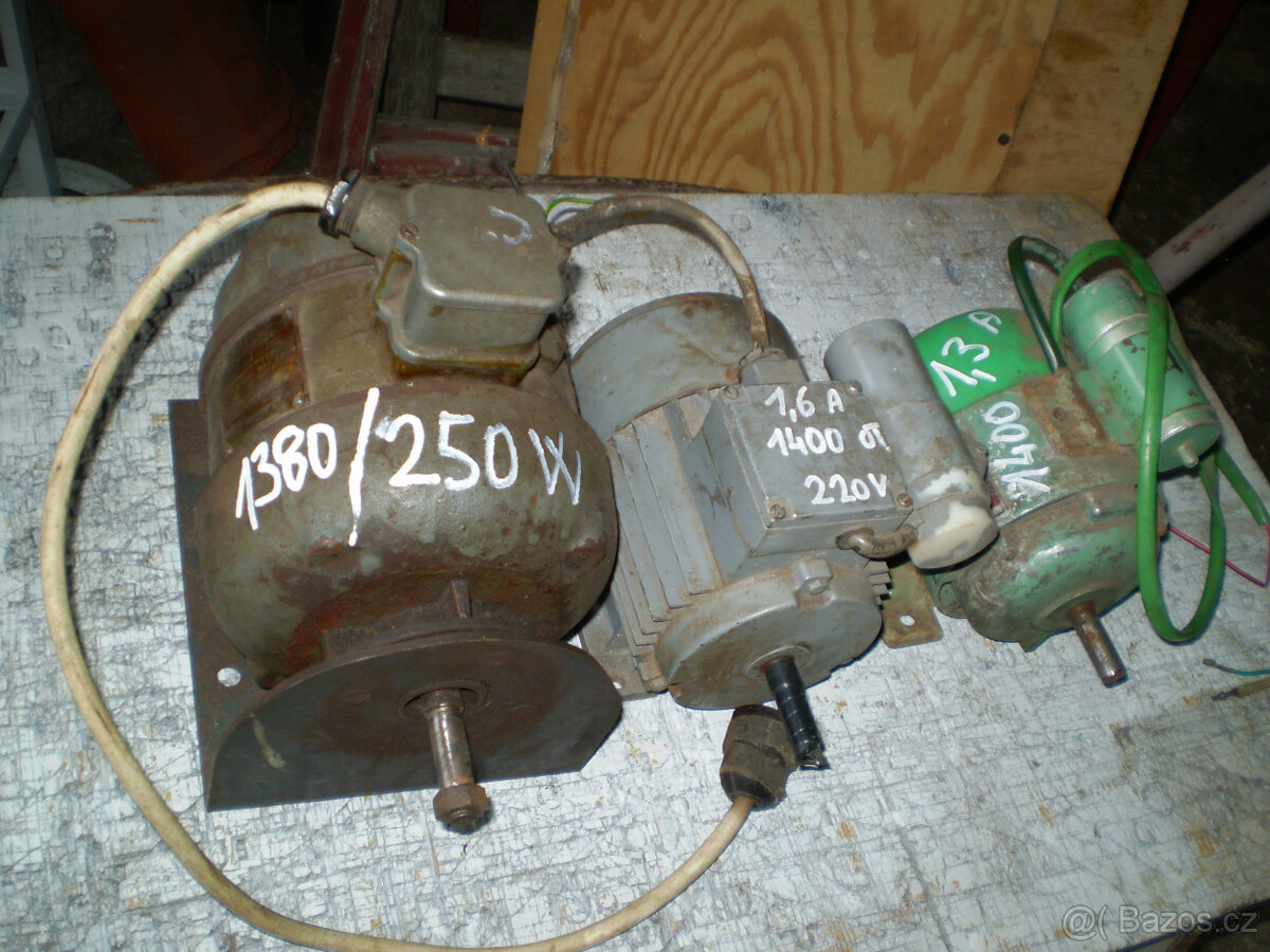elektromotory a převodovky - 13