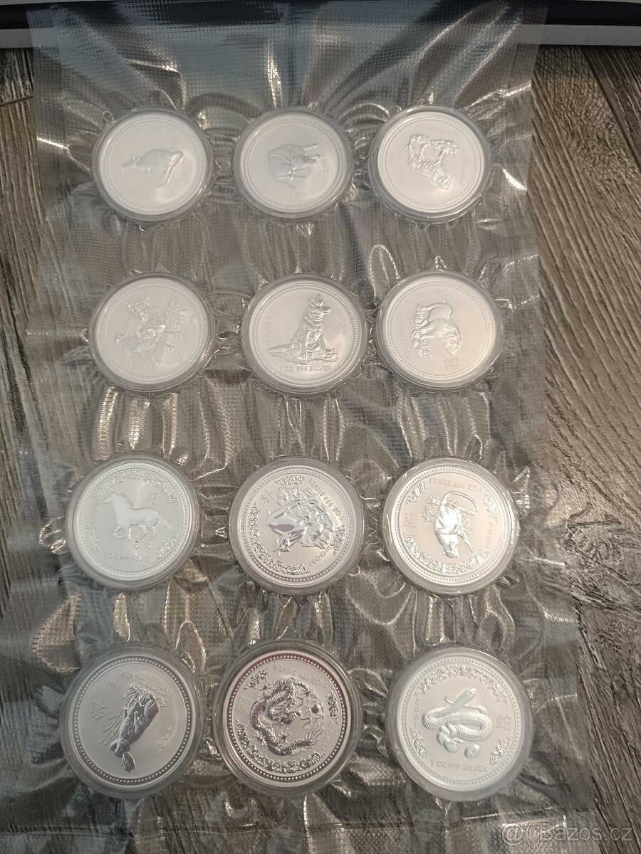 Lunární série I, Austrálie 2008–2019. 1oz. 300.000 ks - 13