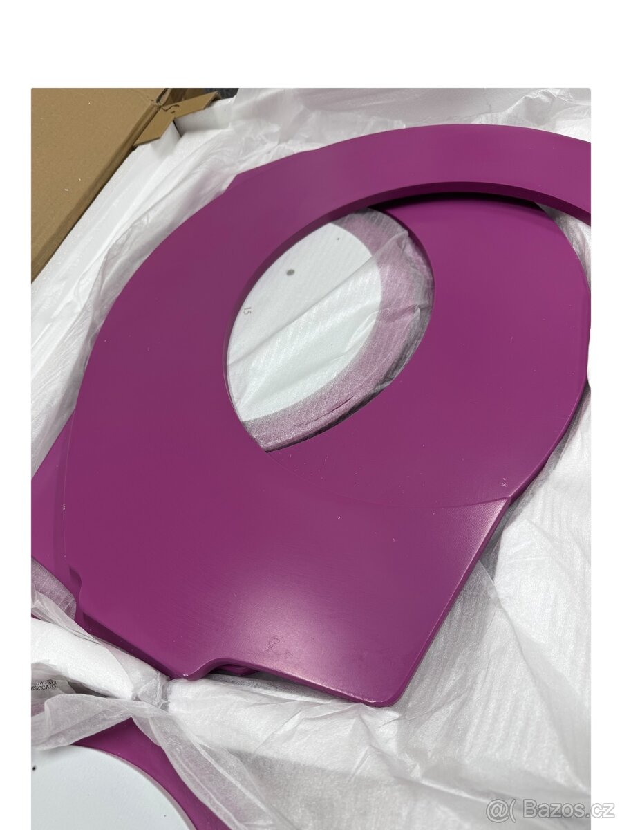 Dětská postel auto růžová - 13