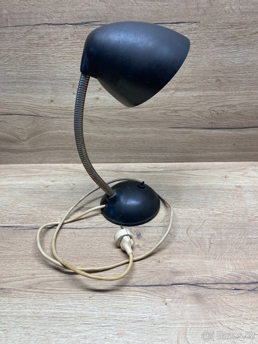 lampa bakelitová lampa retro svítidlo staré osvětlení - 13