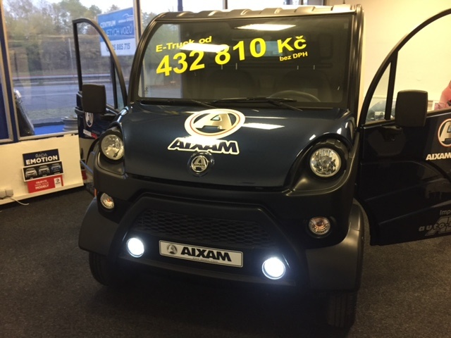NOVÝ -Aixam e- TRUCK VAN - elektrický- 2025 - 13