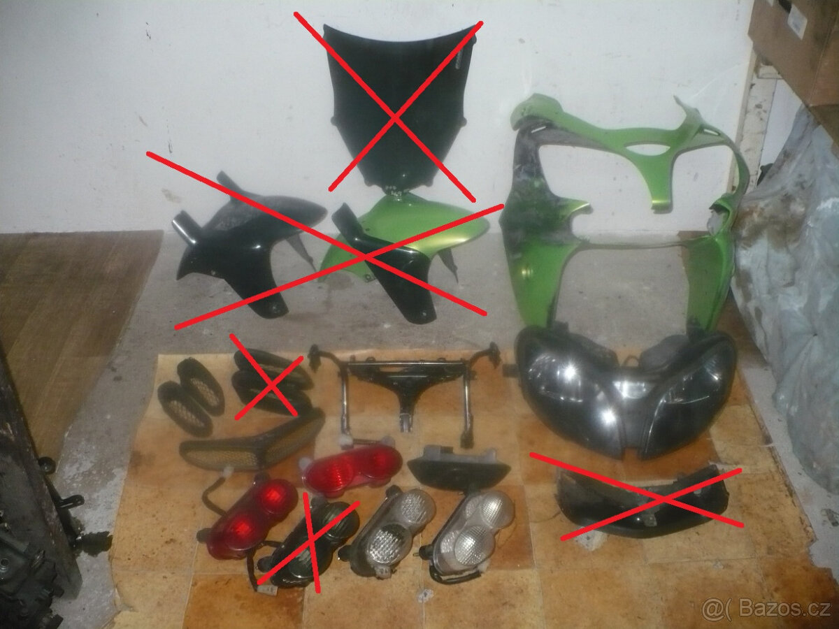 kawasaki ZX 6 R/636 r.98- 02-díly z více moto - 13
