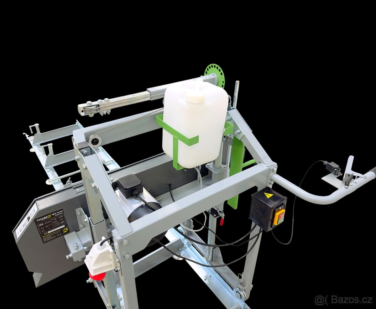 Kmenová pásová pila TECHNIX KP-X400 - katr - 13