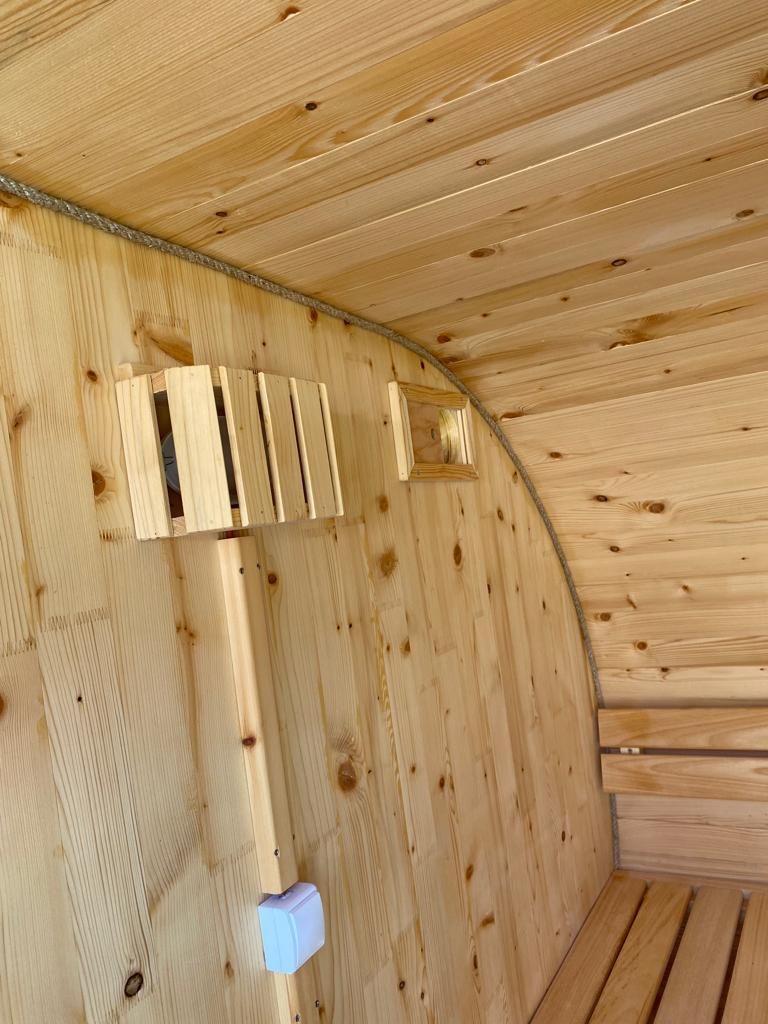 Venkovní panoramatická sauna Horizont M3 - 13