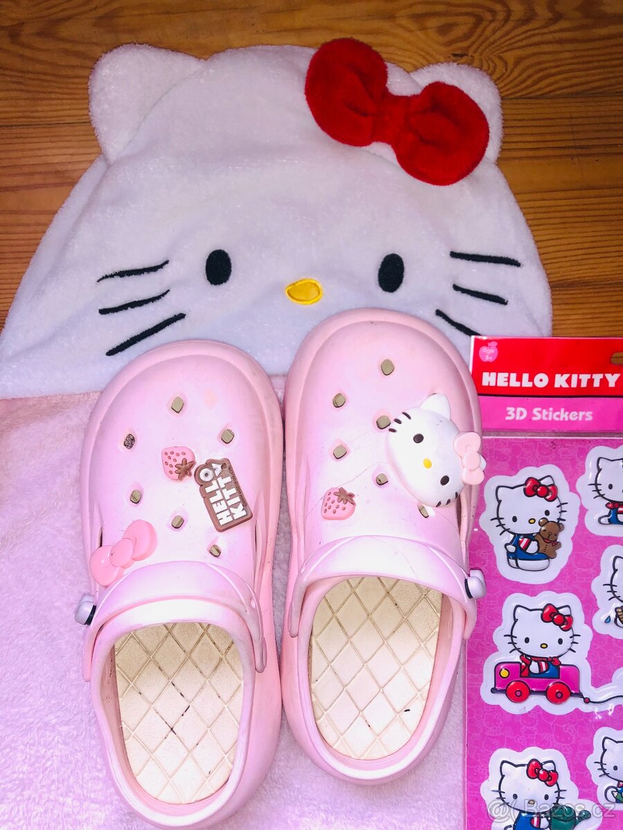 hellokitty# crocs# nazouvaky# vel. 39 /40 - 13
