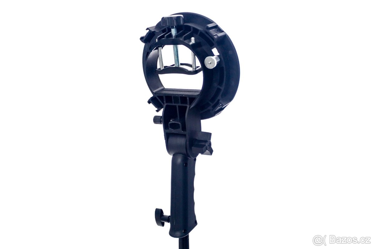 Parabolický softbox 90 cm + stativ + držák Bowens - 13