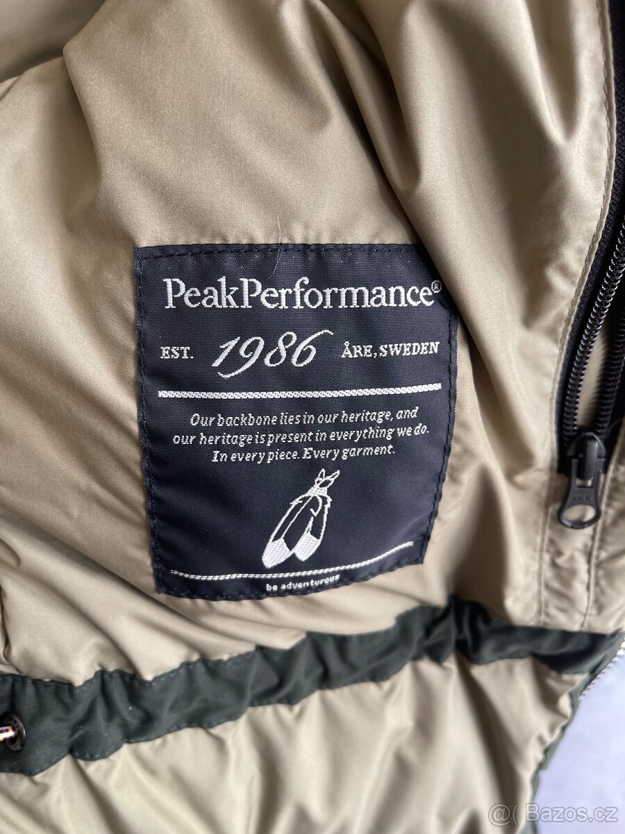 Peak performance luxusní super teplá péřová bunda - 13