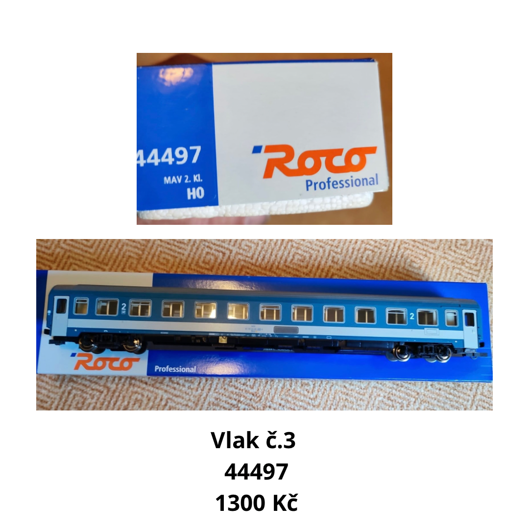 Prodám vlaky - velikost H0 - 13