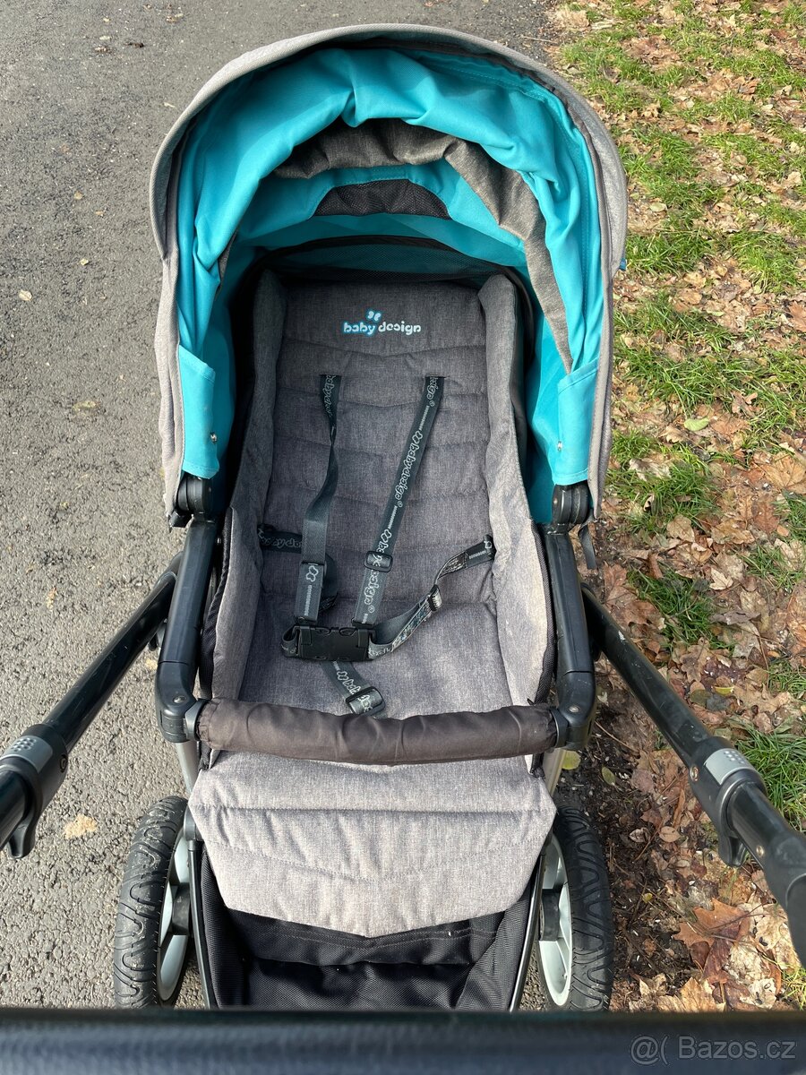 Kočárek trojkombinace Baby Design Husky + Cybex - 13