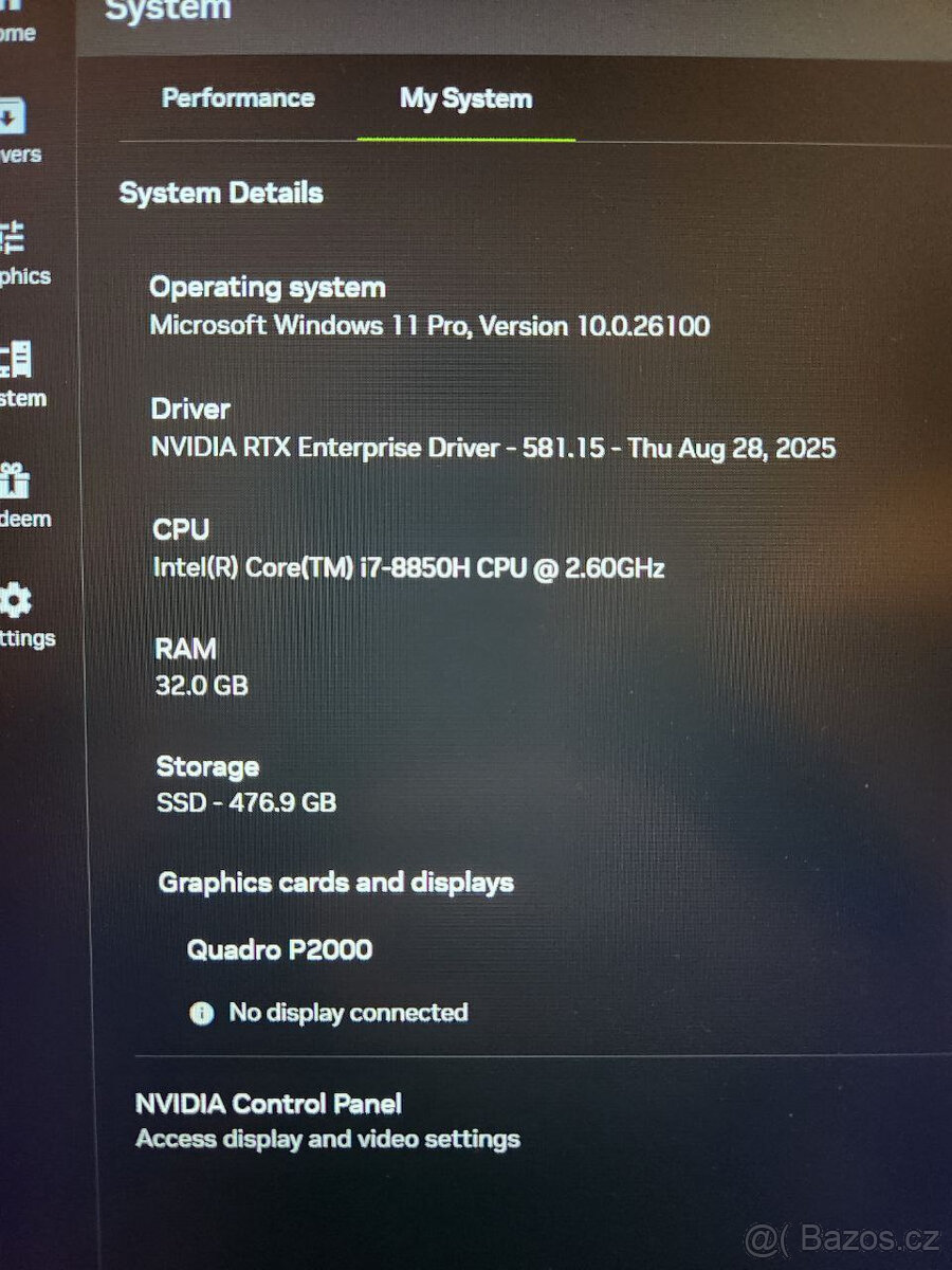 Prodám laptop HP Zbook 15 G5 - 13