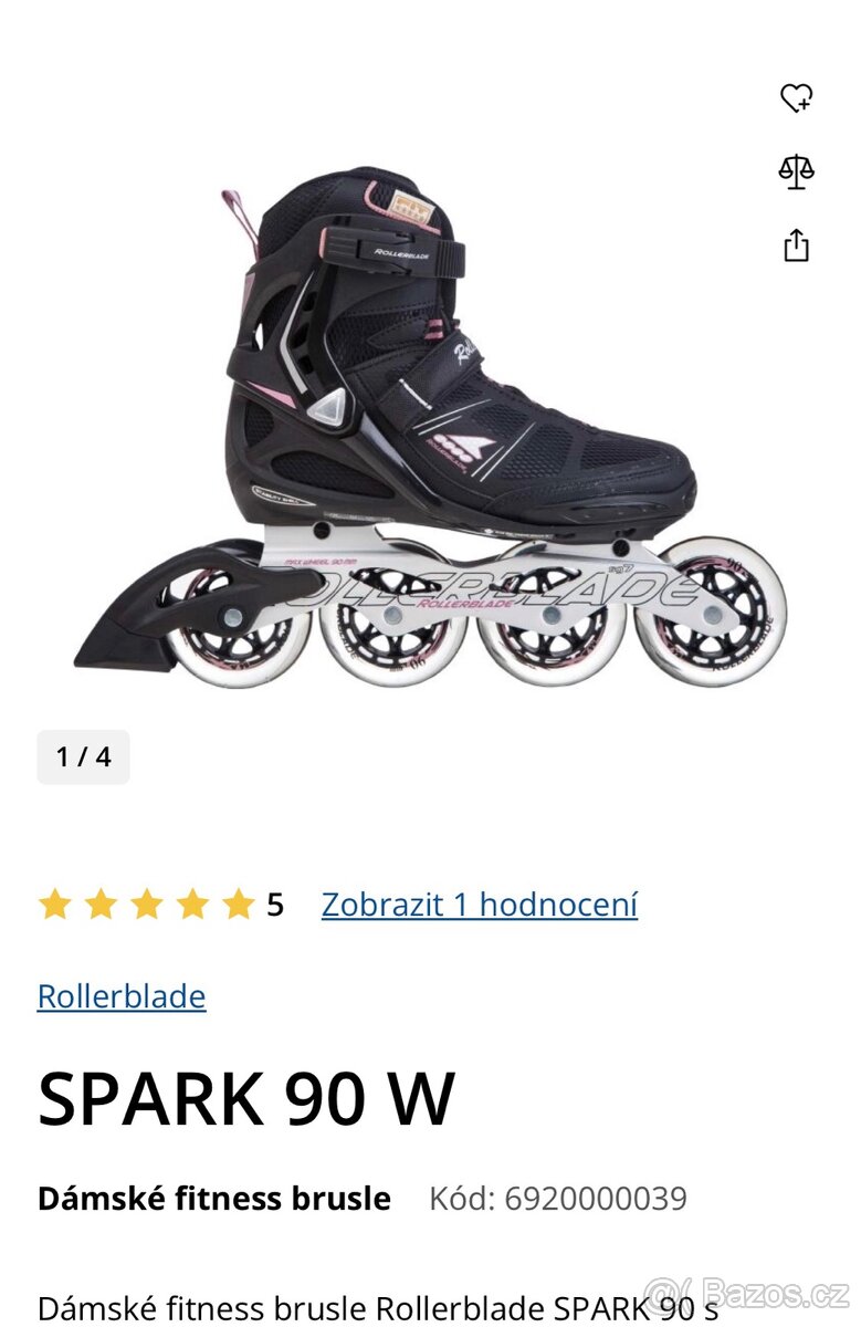 Inline brusle Rollerblade Spark 90 w - 13