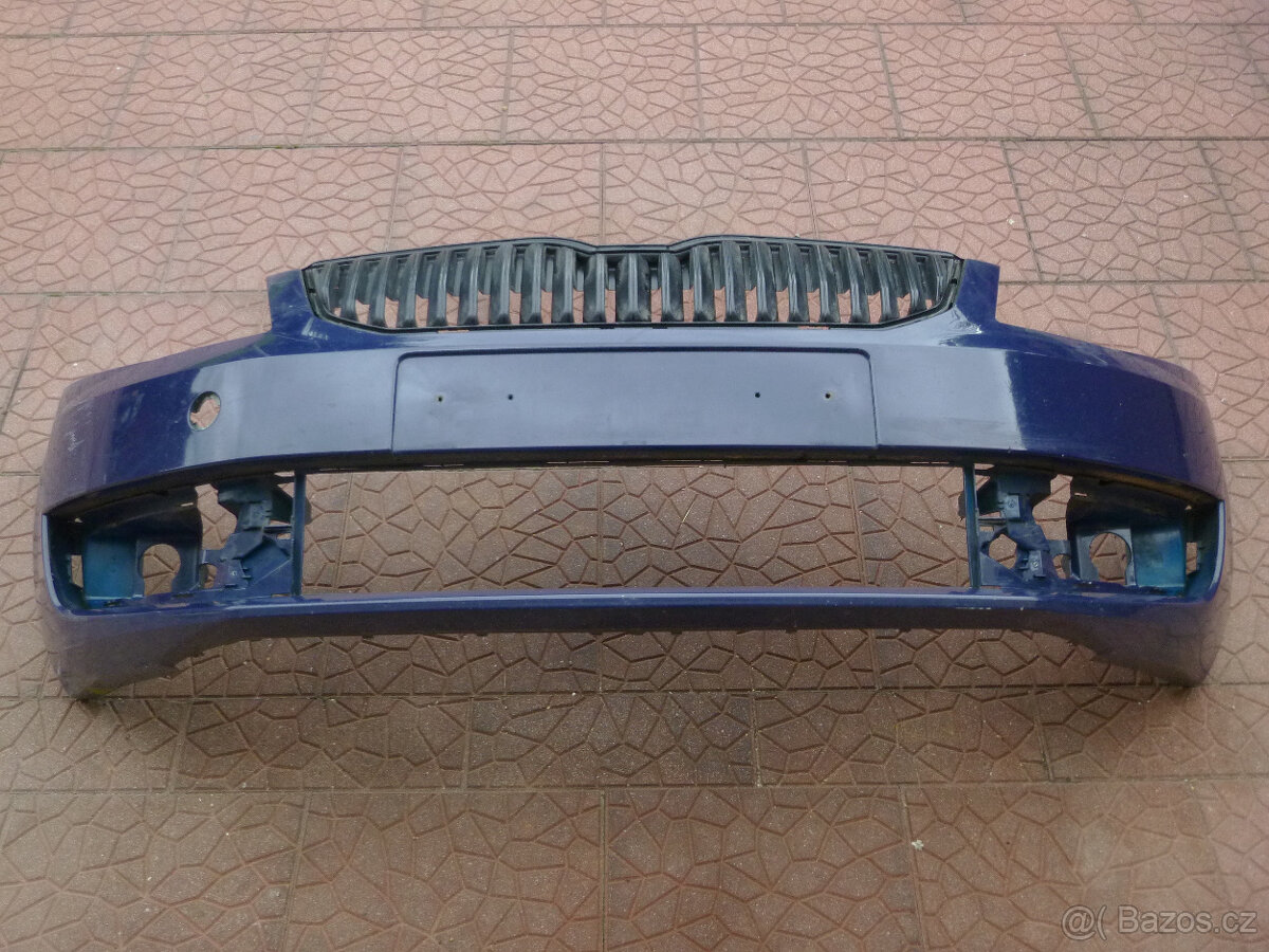 Škoda Octavia III originál přední nárazník 5E0807221 - 13