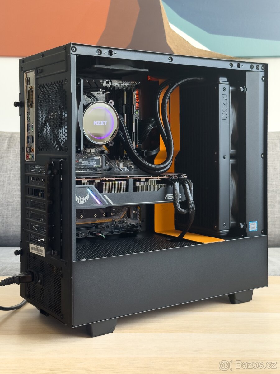 HERNÍ PC - Core i5-8600K / 16GB DDR4 / 500GB + 2TB / RX5700 - 13