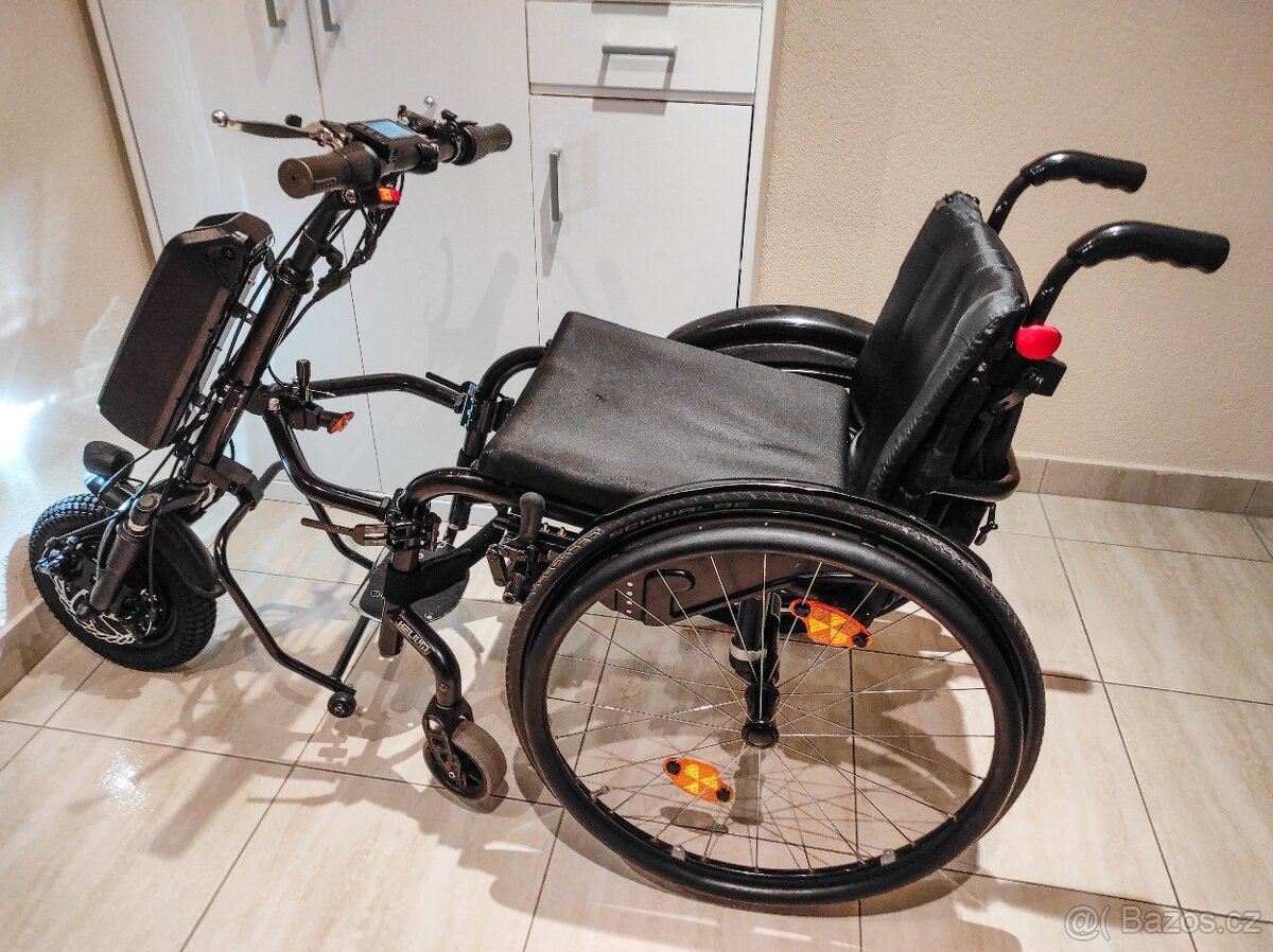 Elektrický přídavný pohon na invalidní vozík - NOVÝ MODEL - 13