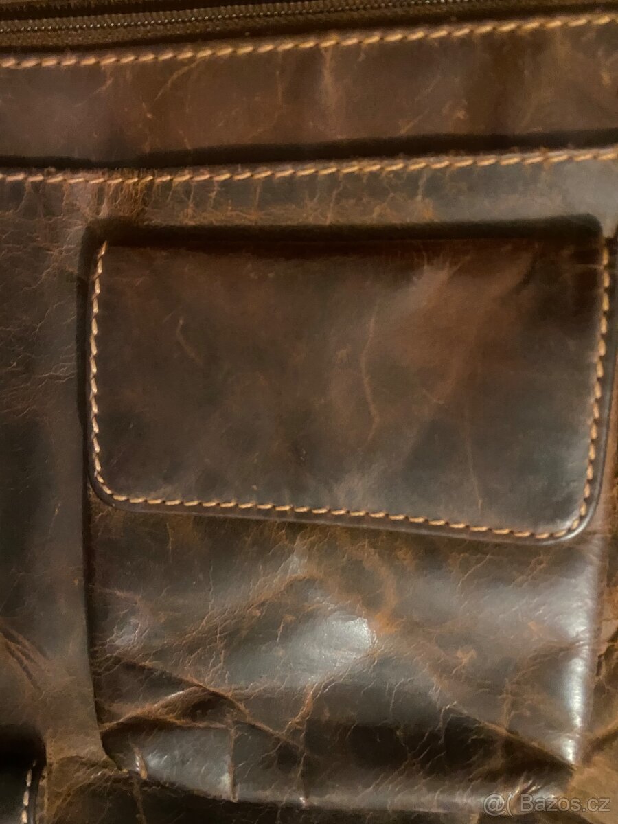 Cool kožená brašna “ Messenger Bag “ - 13