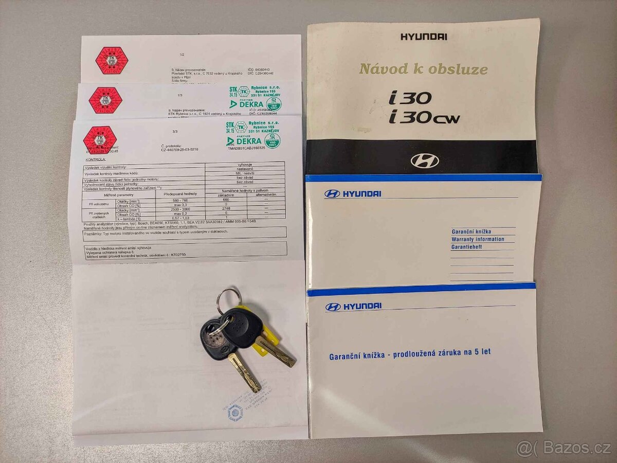 HYUNDAI i30 1.4i 16V 80KW,r.v. 2011,8xAIRBAG,CD,BC,SERVO. - 13