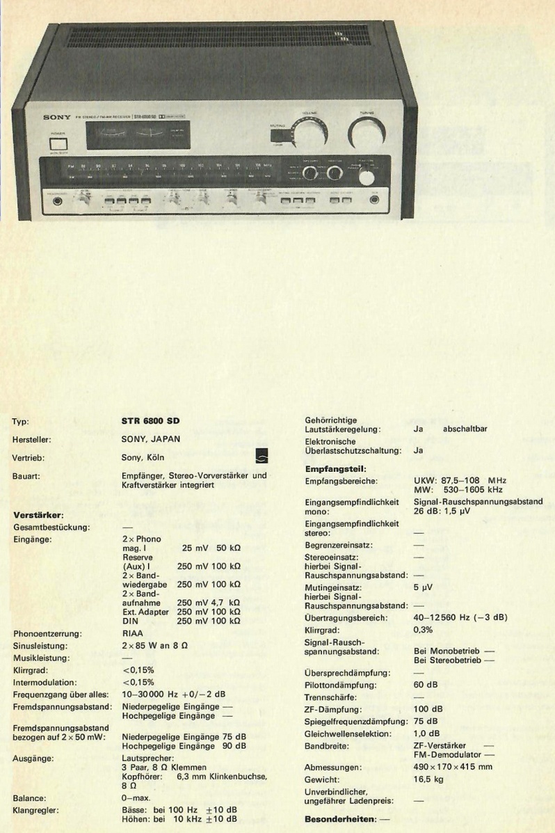 Receiver Sony STR 6800sd - 13