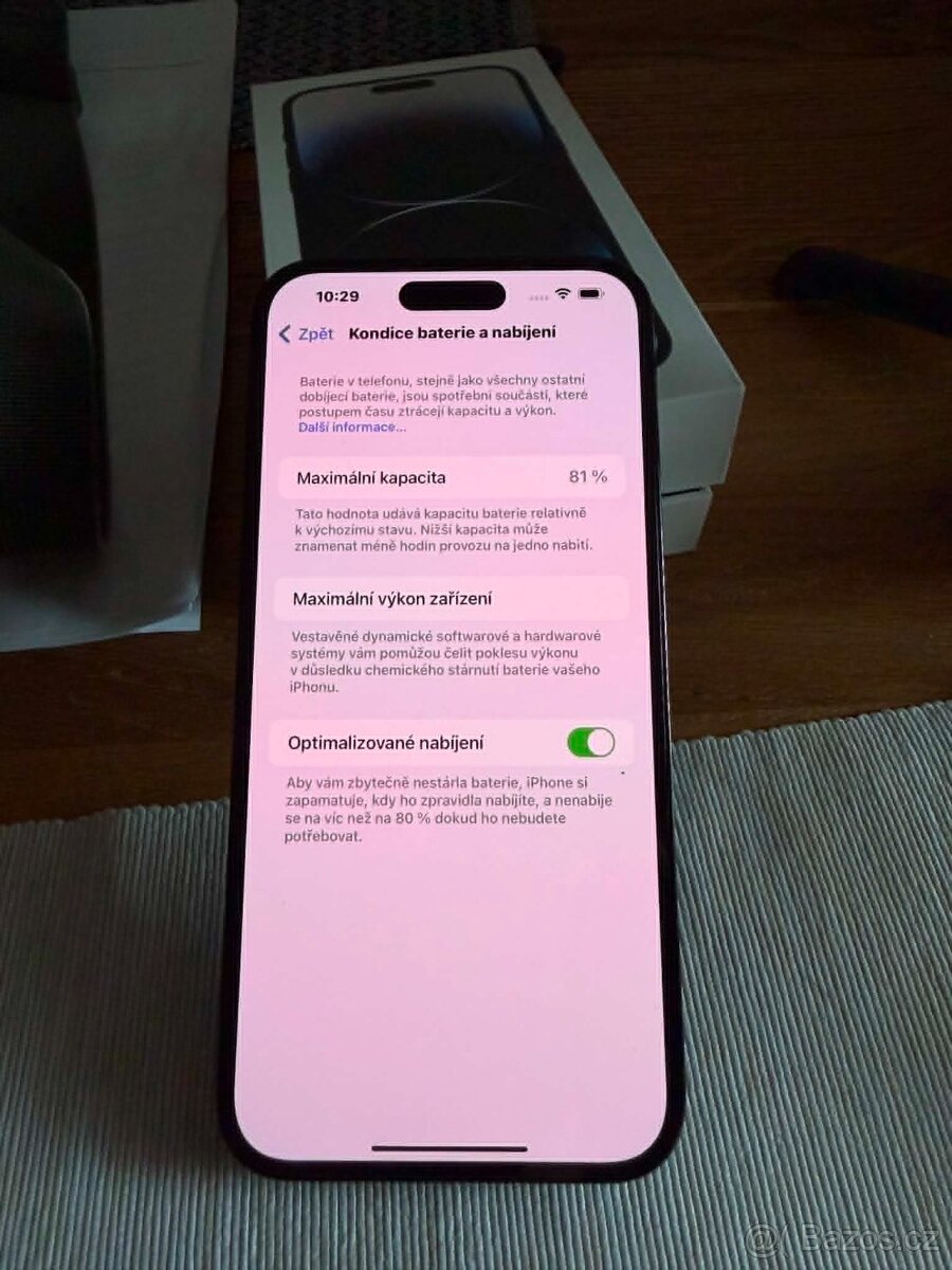 Apple iPhone 14 PRO MAX 128 GB space black - černý - 13