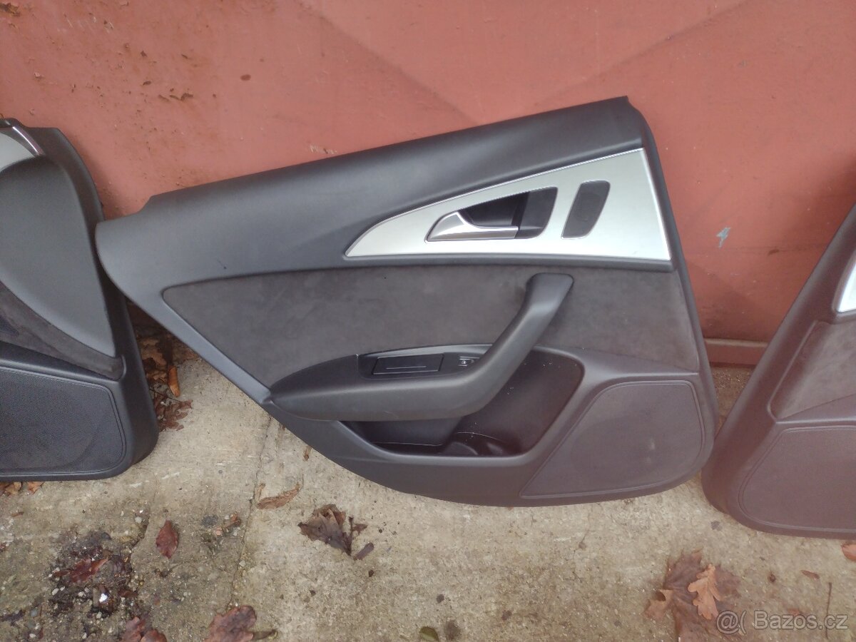 Audi A6 c7 4g alcantara sedačky S-Line a tapecirunky - 13