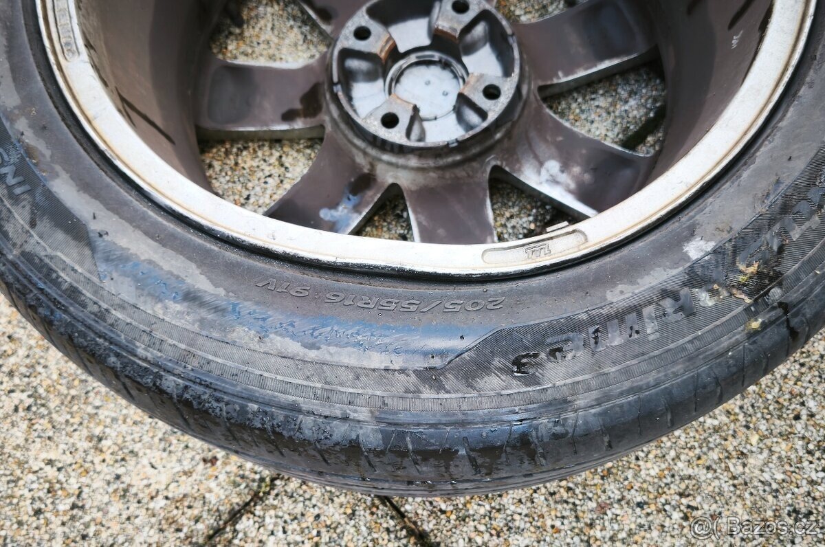 Sada kol 205/55 R16 - Peugeot - Citroen - 13