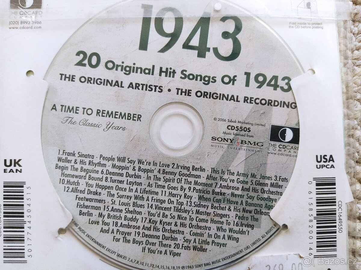 18xCD Time to Remember (výběry hitů) - skladby viz fota - 13