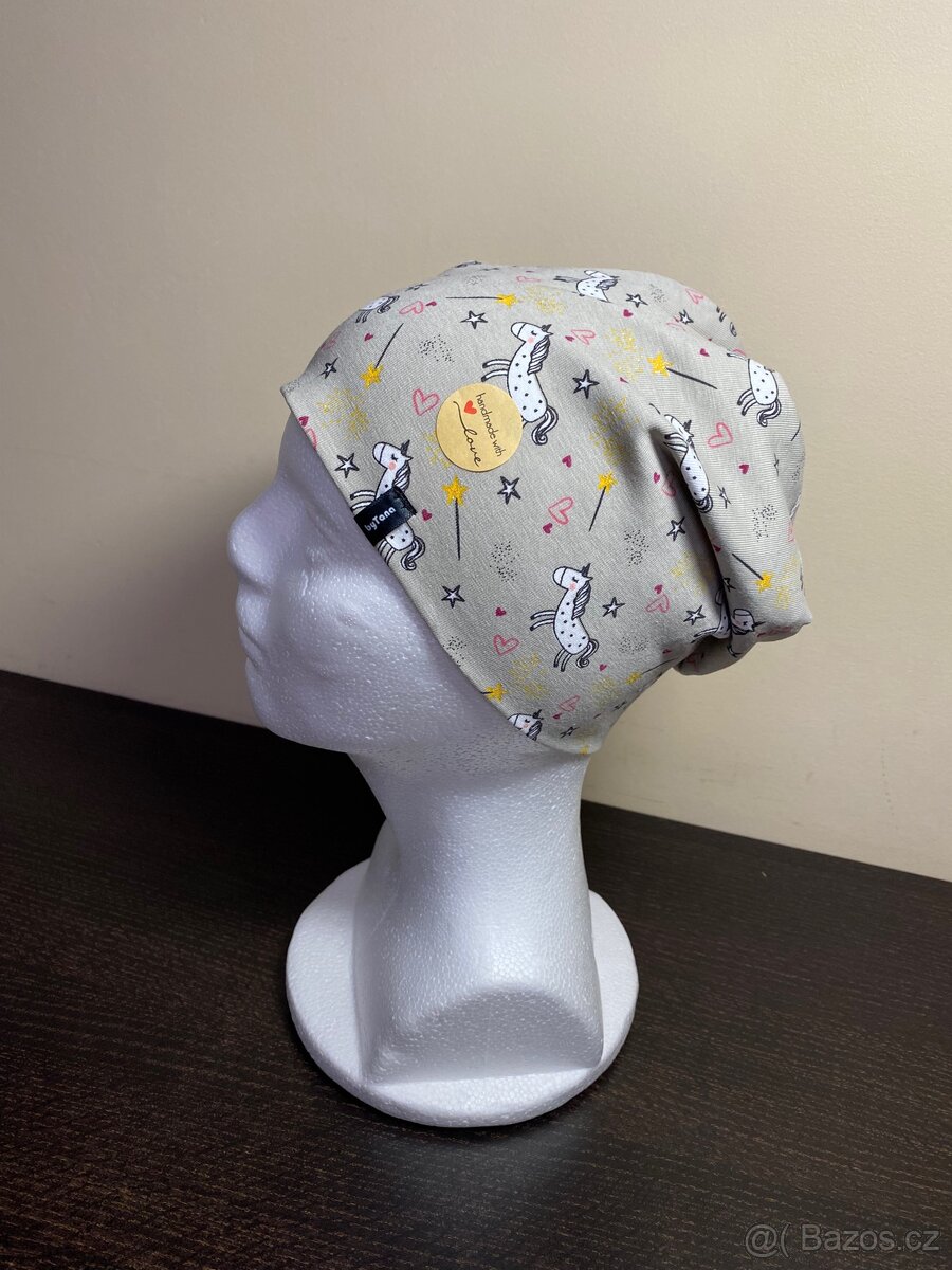 Nové čepice 4-6 let - 13