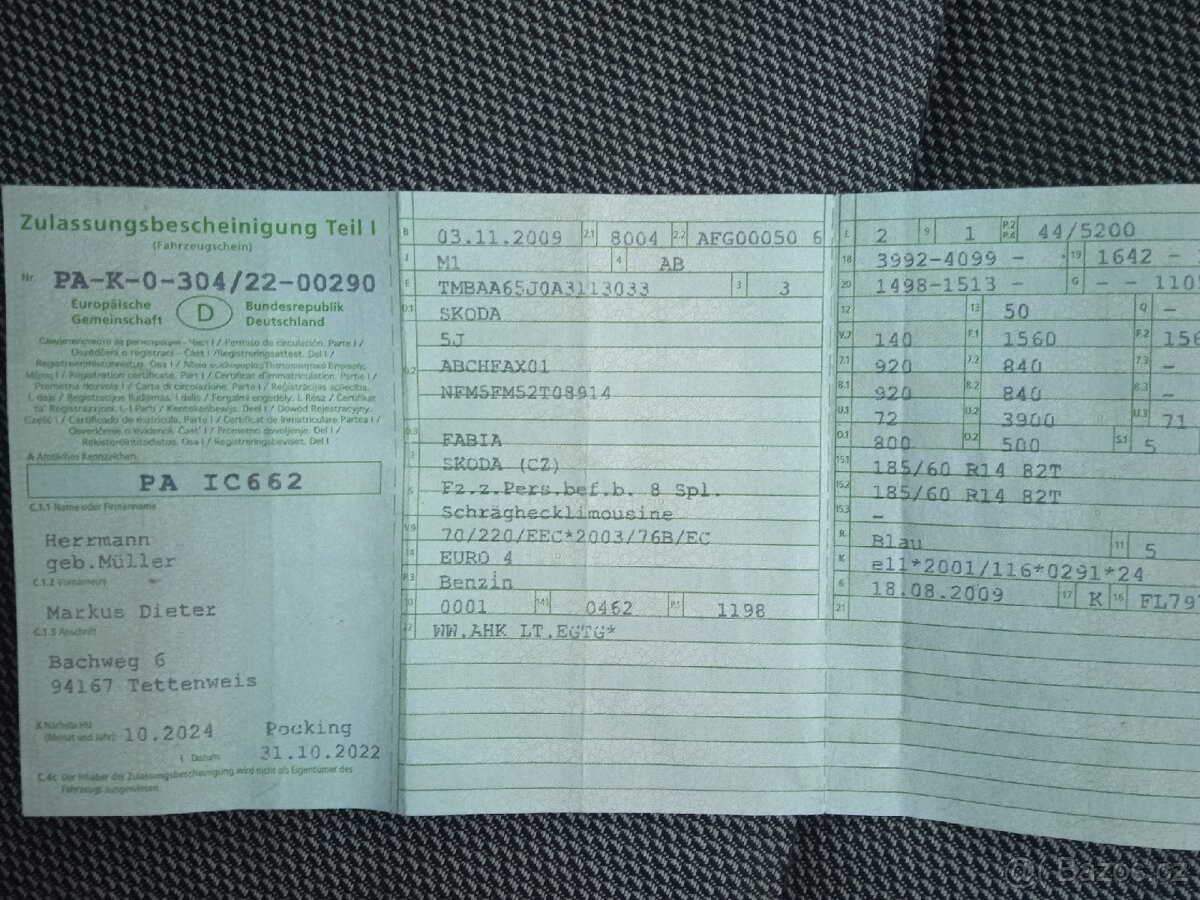 Škoda fabia 2 1.2,44kw - 13