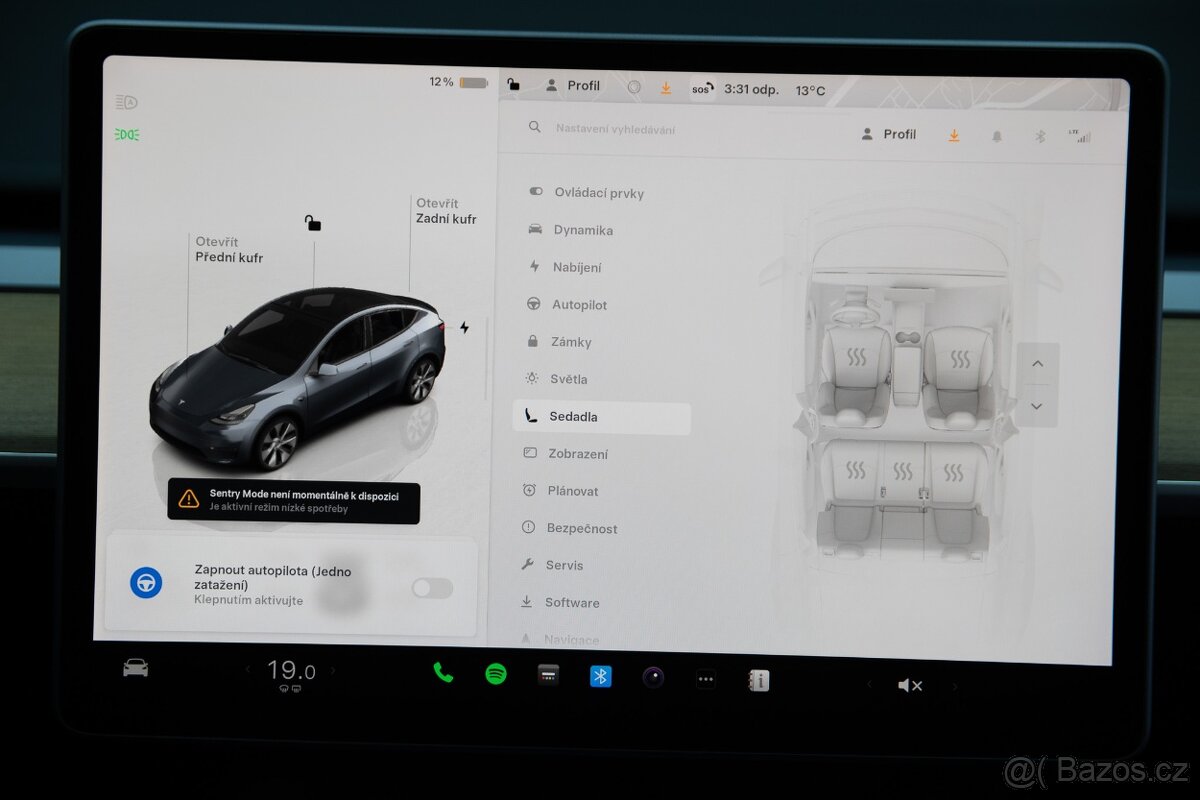 Tesla Model Y, Dual Motor Long Range 2022, DPH, sivá - 13